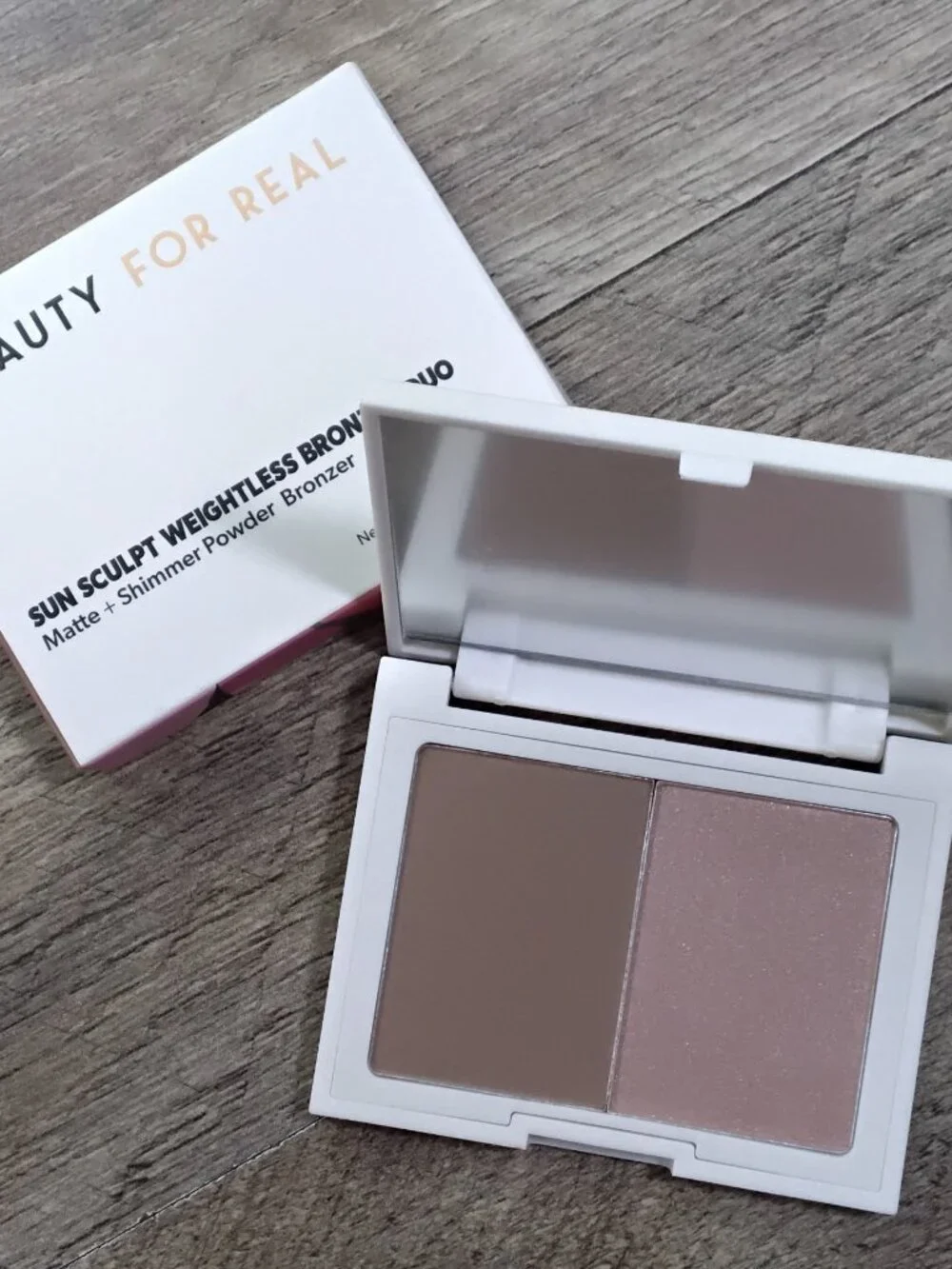 Sun Sculpt Bronzer Duo (Matte + Shimmer)